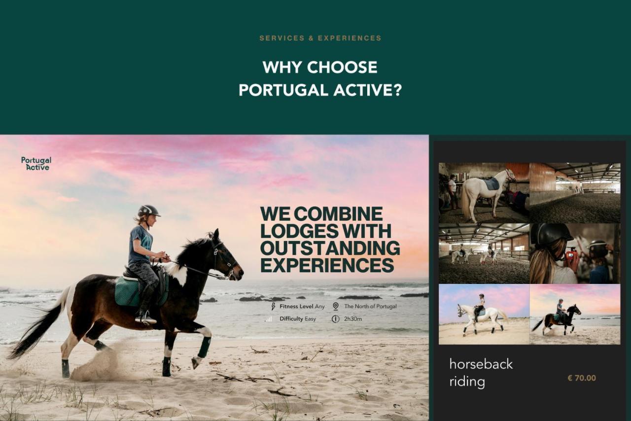 Portugal Active Atlantic Lodge -Sea View -Premium アフィフェ エクステリア 写真